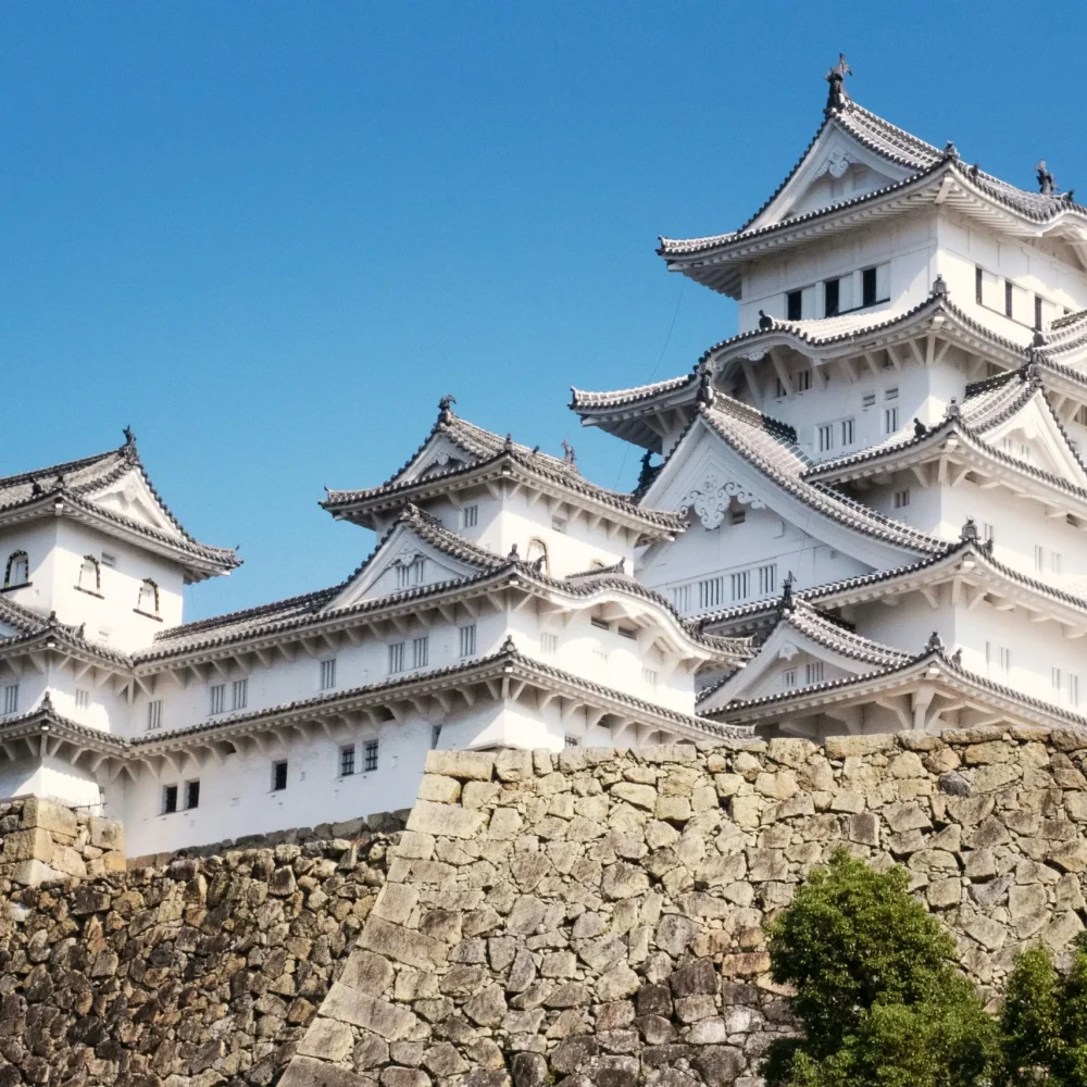 Himedži Himeji hrad Japonsko